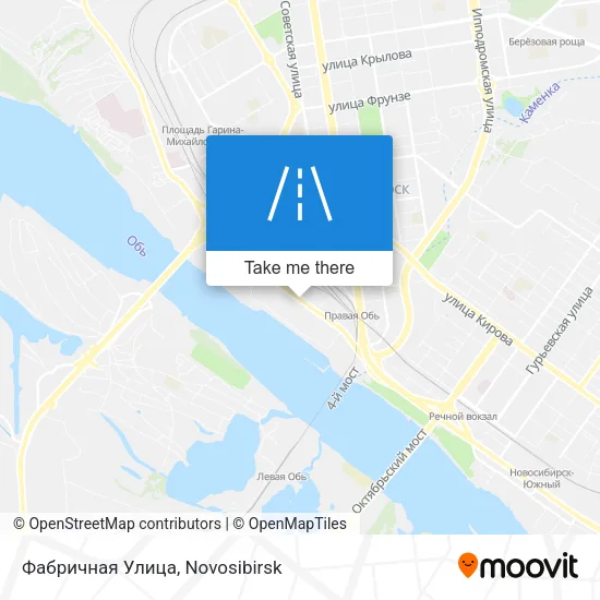 Фабричная Улица map