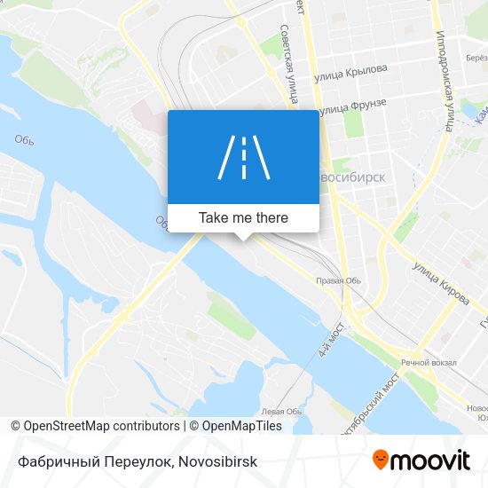 Фабричный Переулок map