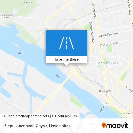 Чернышевский Спуск map