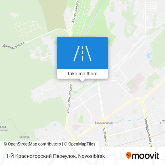 1-Й Красногорский Переулок map
