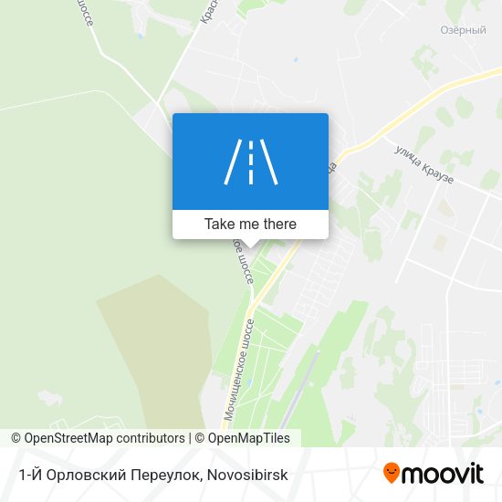 1-Й Орловский Переулок map