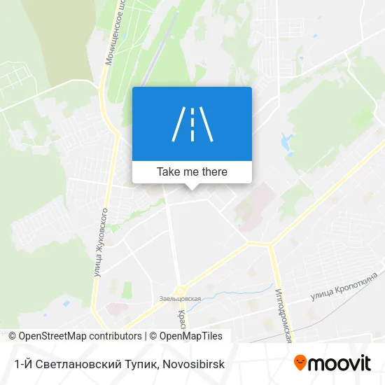 1-Й Светлановский Тупик map