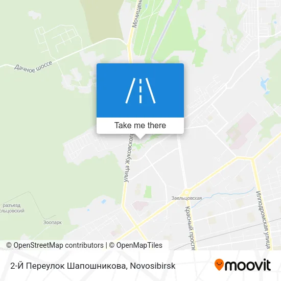 2-Й Переулок Шапошникова map