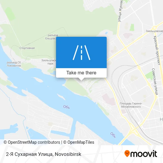 2-Я Сухарная Улица map