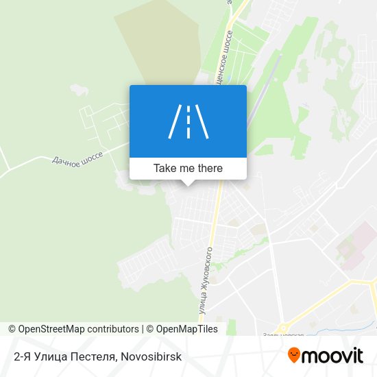 2-Я Улица Пестеля map
