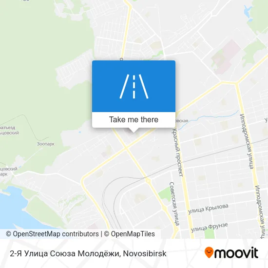 2-Я Улица Союза Молодёжи map