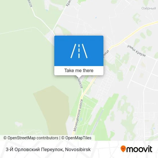 3-Й Орловский Переулок map