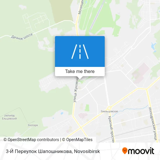 3-Й Переулок Шапошникова map
