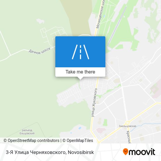 3-Я Улица Черняховского map