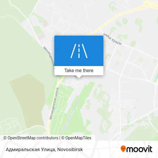 Адмиральская Улица map