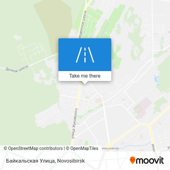Байкальская Улица map