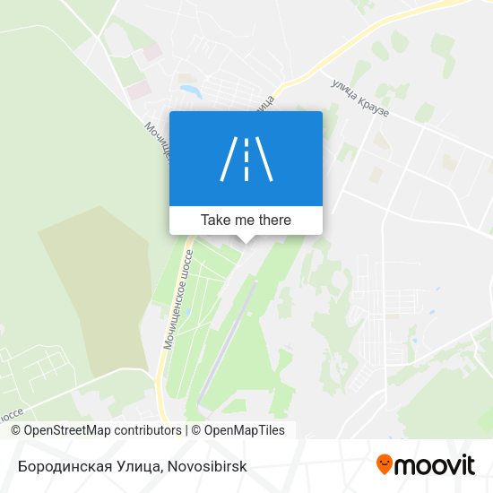 Бородинская Улица map