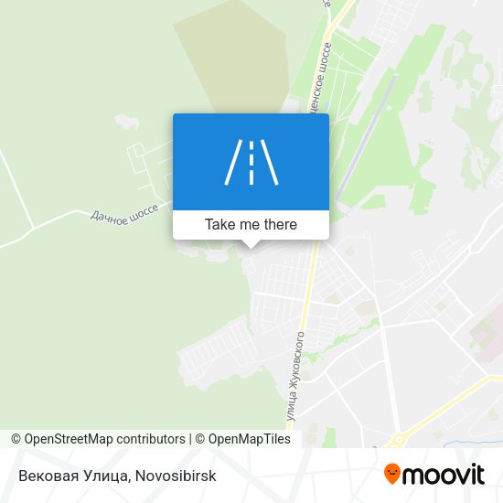 Вековая Улица map