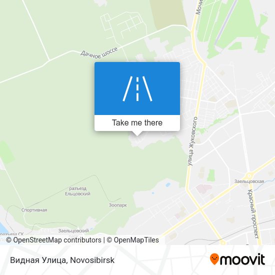 Видная Улица map