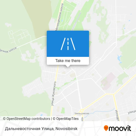 Дальневосточная Улица map