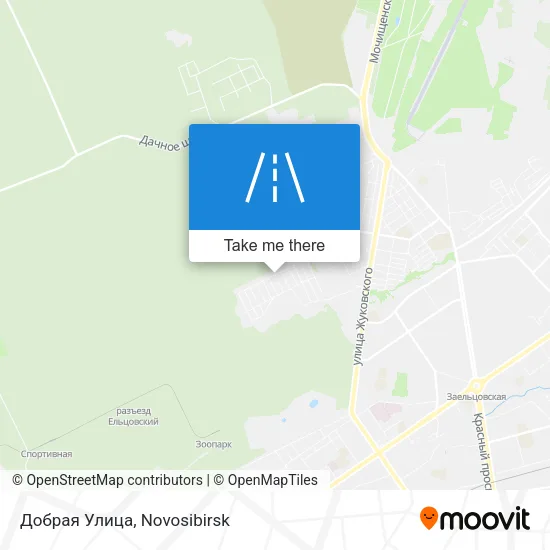 Добрая Улица map