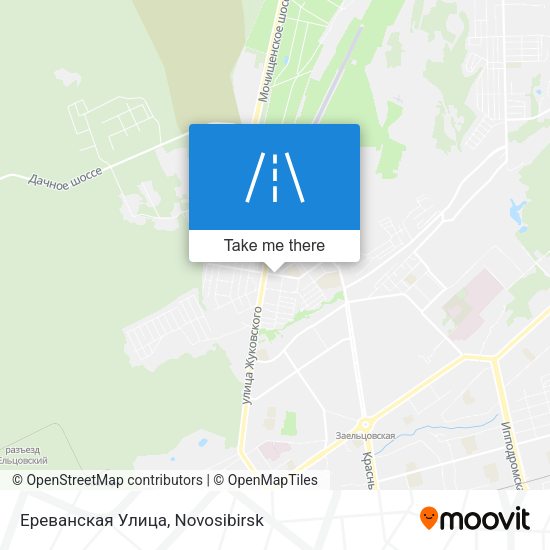 Ереванская Улица map