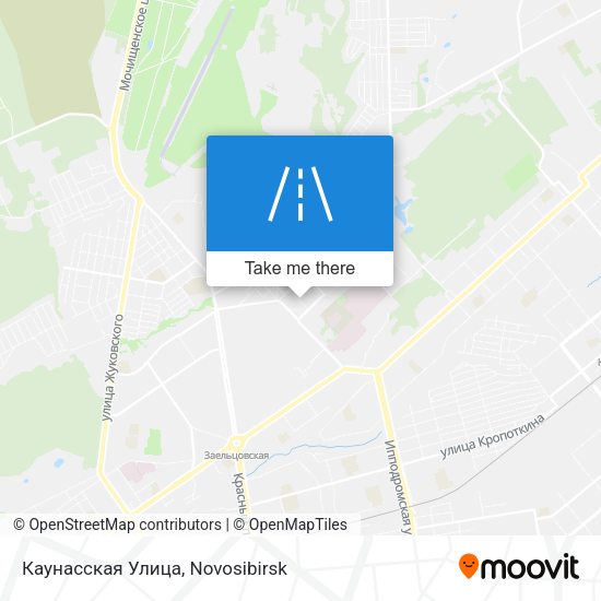 Каунасская Улица map