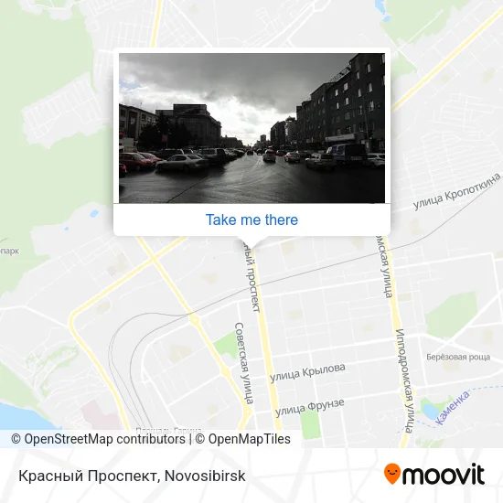 Красный Проспект map