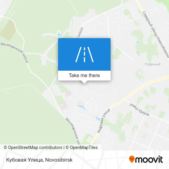 Кубовая Улица map