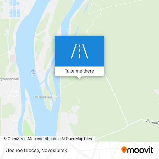 Лесное Шоссе map