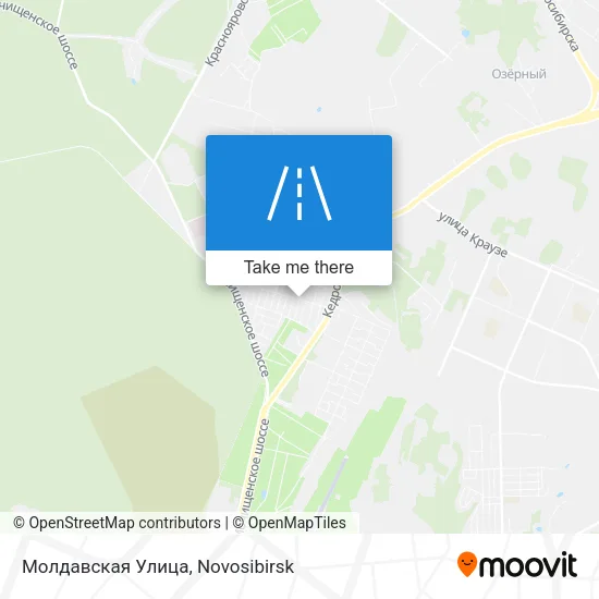Молдавская Улица map