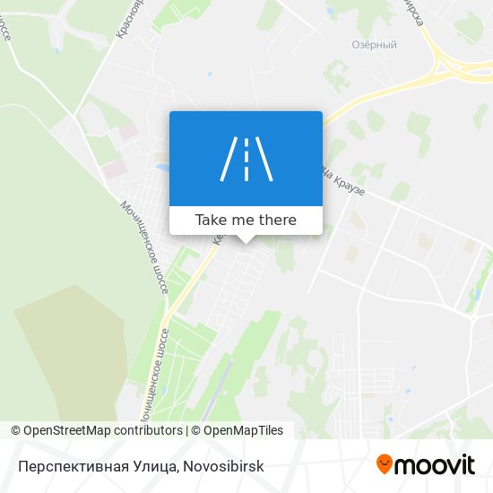 Перспективная Улица map