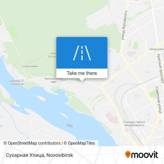 Сухарная Улица map