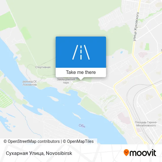 Сухарная Улица map