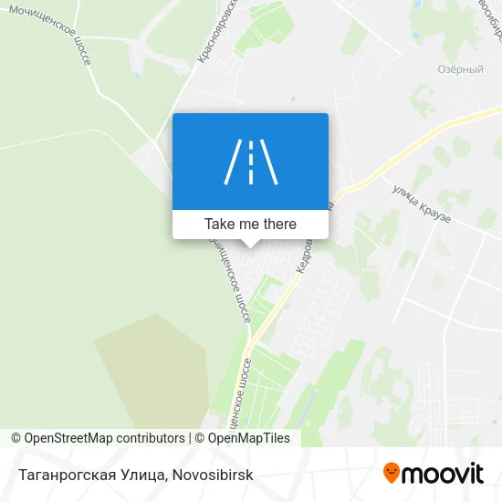 Таганрогская Улица map