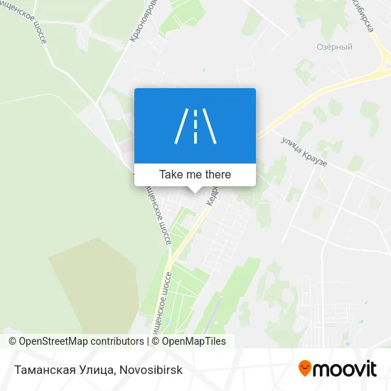 Таманская Улица map