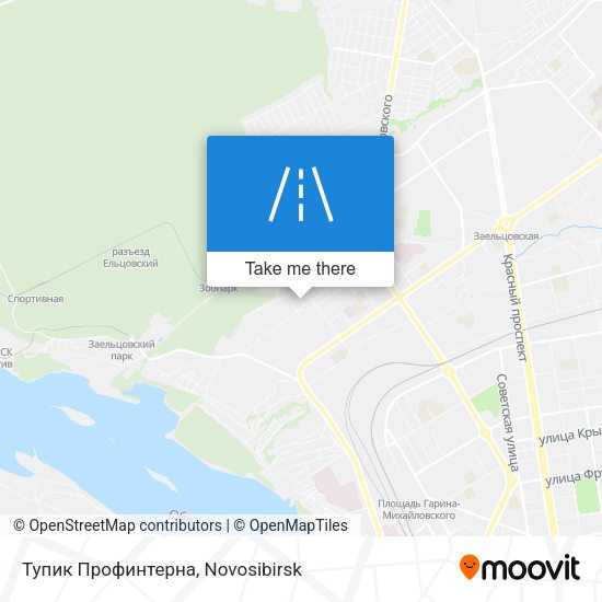 Тупик Профинтерна map