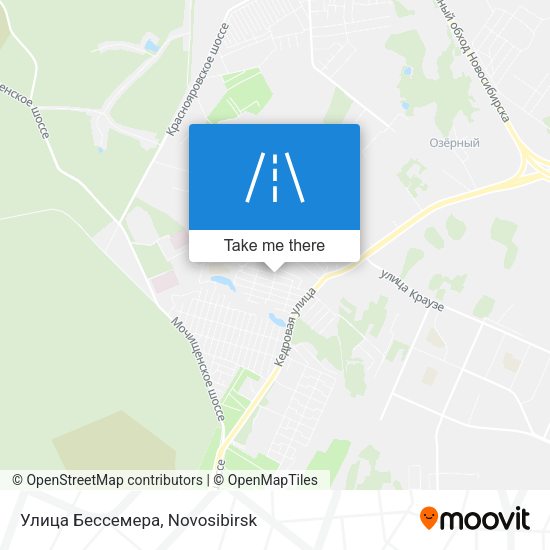 Улица Бессемера map