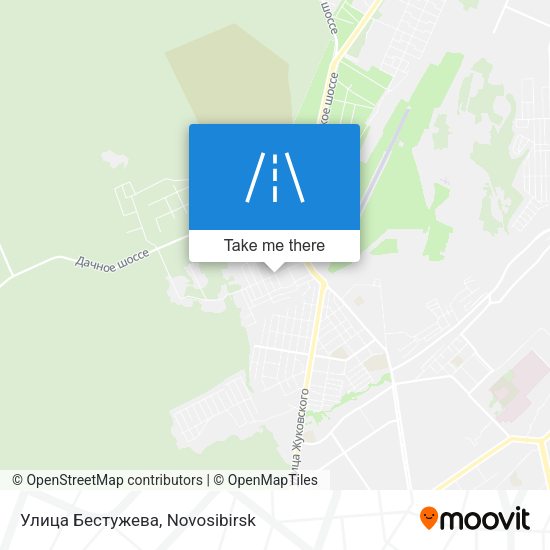 Улица Бестужева map