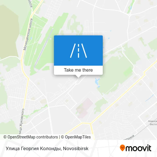 Улица Георгия Колонды map