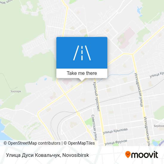 Улица Дуси Ковальчук map