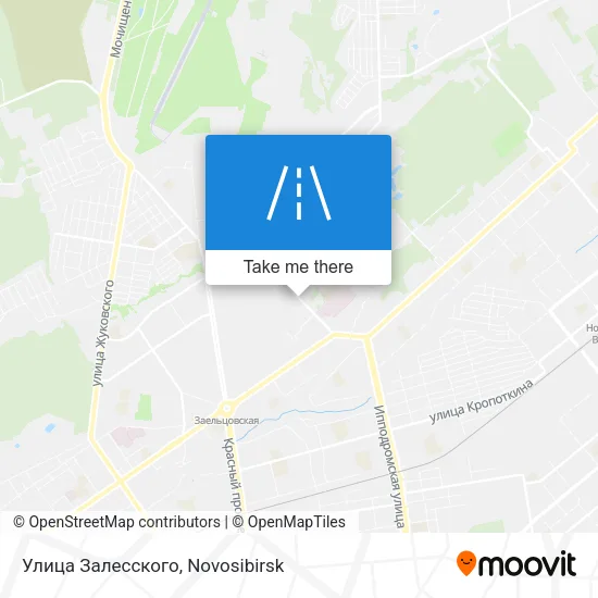 Улица Залесского map
