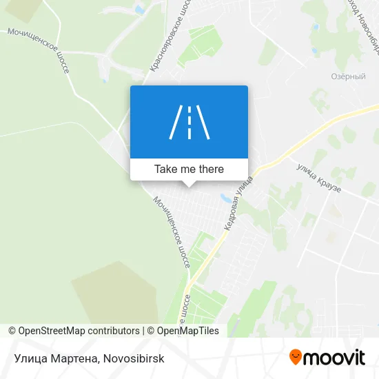Улица Мартена map