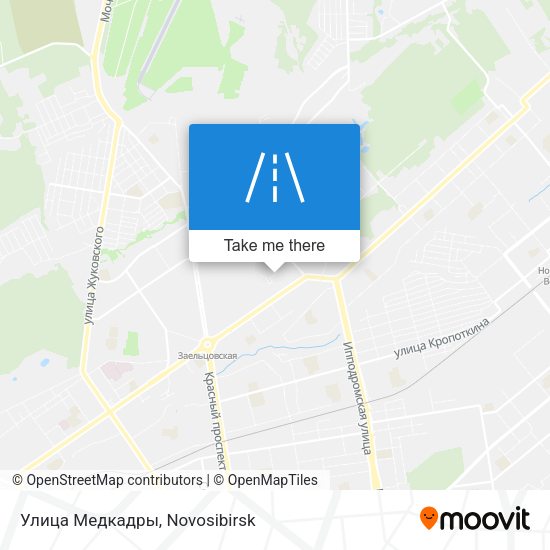 Улица Медкадры map