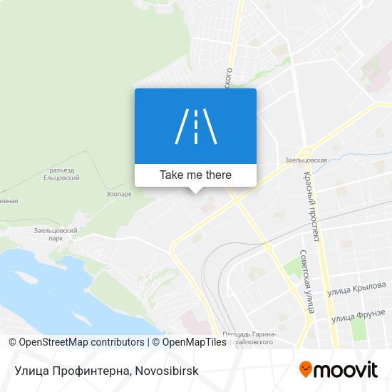 Улица Профинтерна map