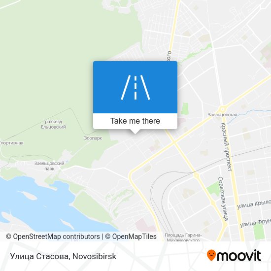 Улица Стасова map