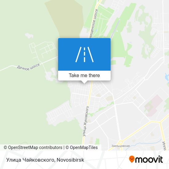Улица Чайковского map