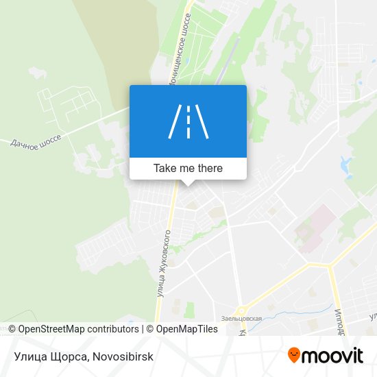 Улица Щорса map