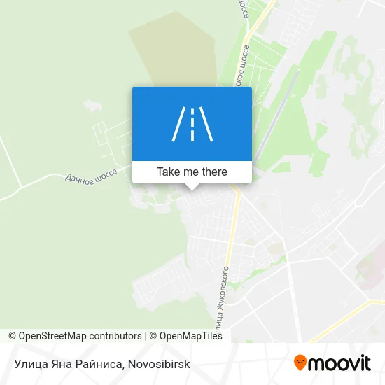 Улица Яна Райниса map