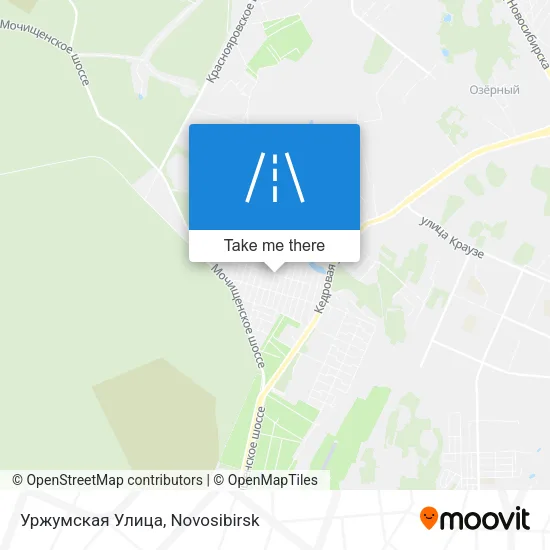 Уржумская Улица map