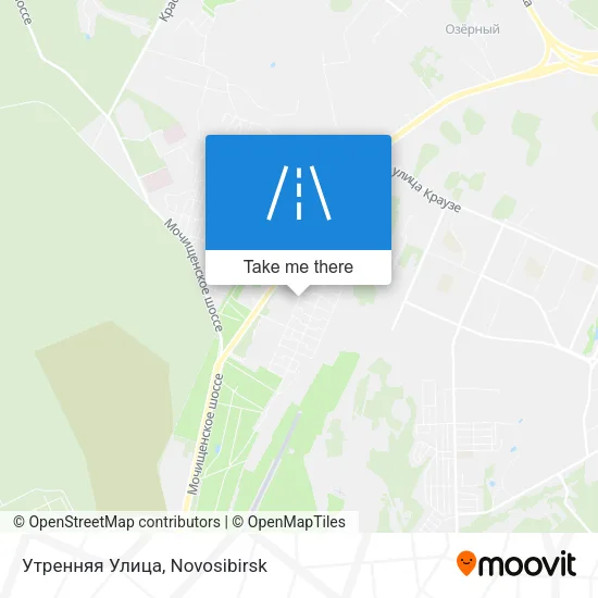 Утренняя Улица map
