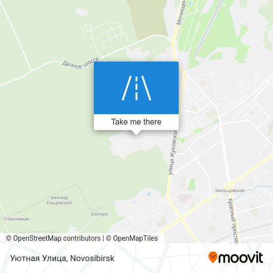 Уютная Улица map