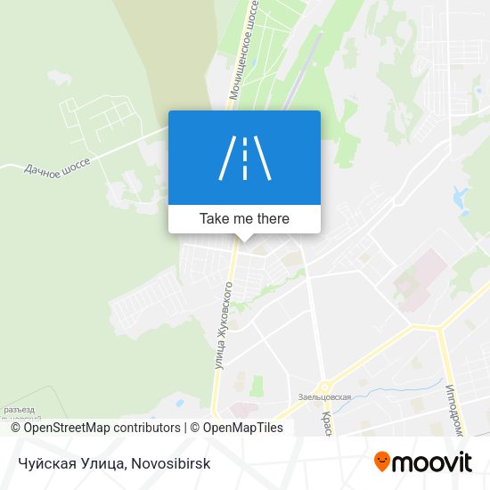 Чуйская Улица map