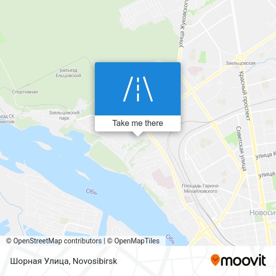 Шорная Улица map