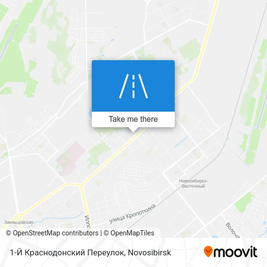 1-Й Краснодонский Переулок map